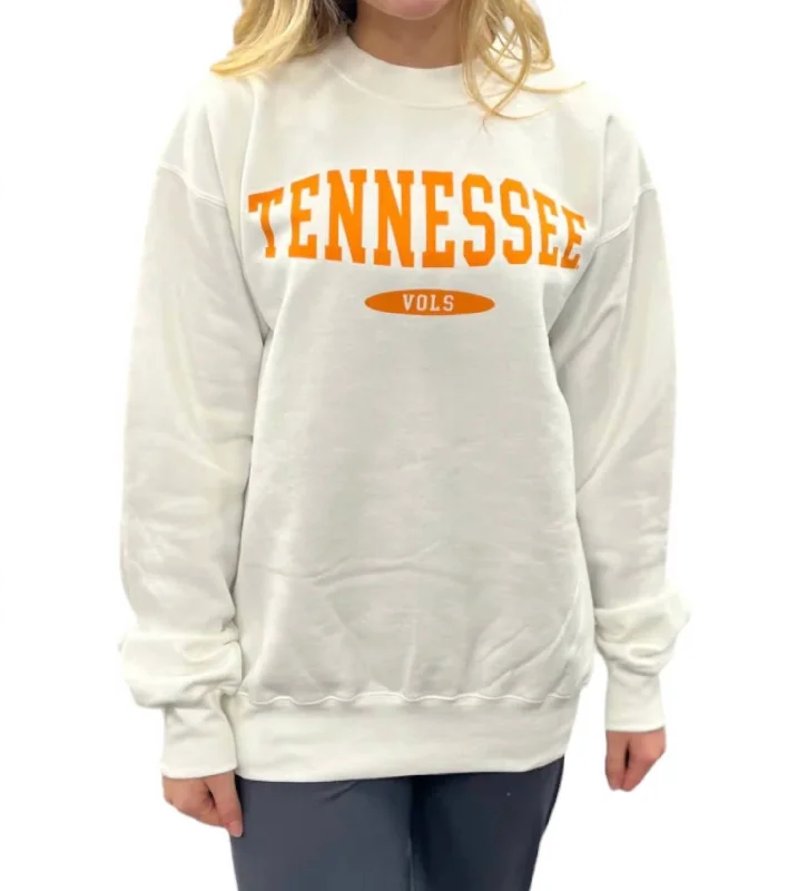 Tennessee Sweatshirt In White