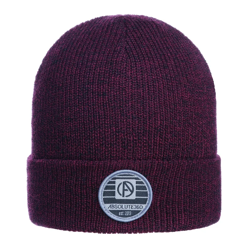 One Size / Burgundy Grit