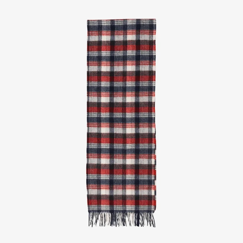 Wool Check Scarf