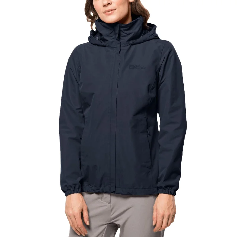 Jack Wolfskin Womens Stormy Point Waterproof Shell Jacket