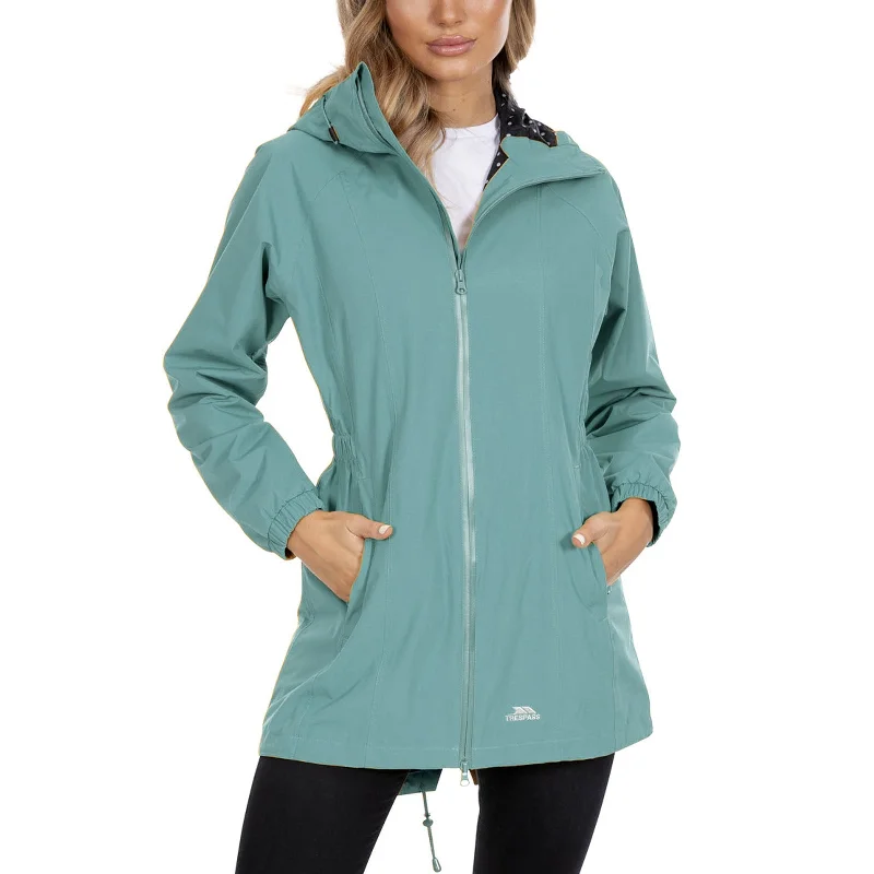 Trespass Womens Daytrip Waterproof Long Jacket